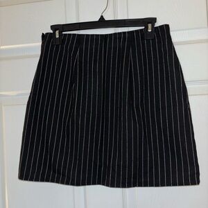 NWT Hollister Pinstripe Mini Skirt